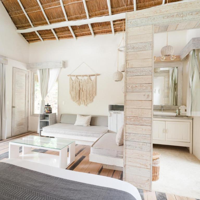 Kai Tulum - Suite con vistas parciales al océano - 2 camas dobles - 7