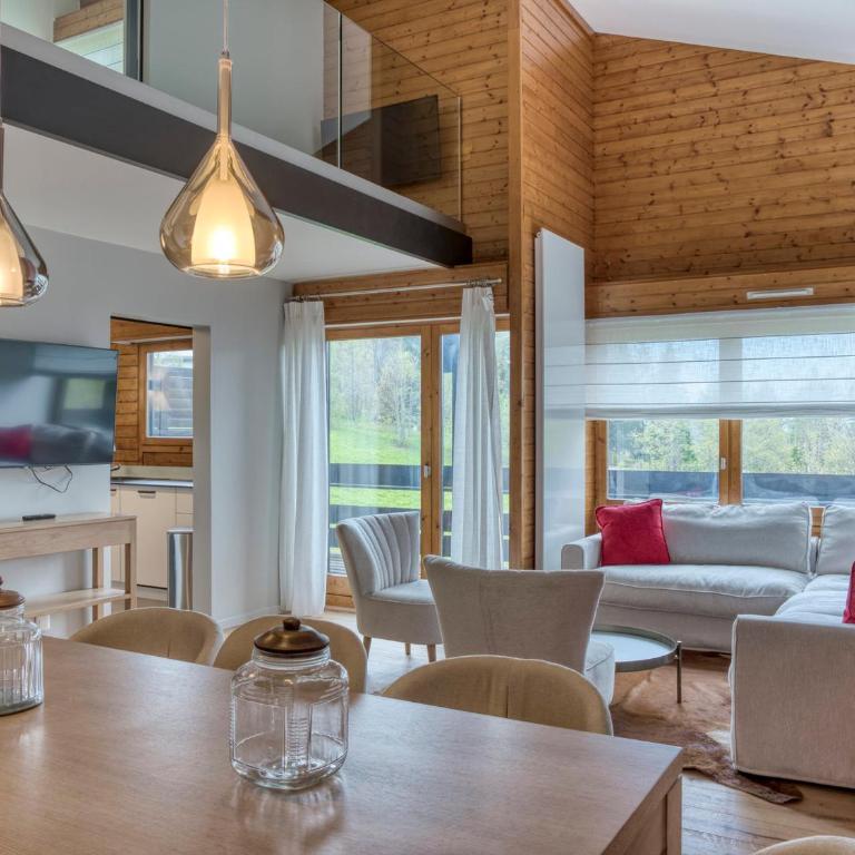 Appartement 4 Chambres à Megève Mont d'Arbois, Proche Pistes et Golf, 120m², Terrasse, Wi-Fi, Parking - FR-1-453-241 - Appartement (8 Adultes) - 1