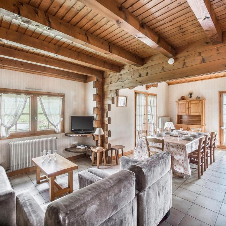 Chalet de Charme 4 Chambres à Megève avec Wifi et Animaux Acceptés - FR-1-453-233 - Chalet (8 Adultes) - 1