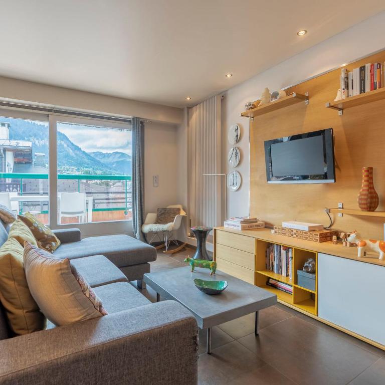 Charmant 3 pièces en plein centre de Megève avec terrasse, 2 chambres et toutes commodités - FR-1-453-268 - Appartement (4 Adultes) - 1