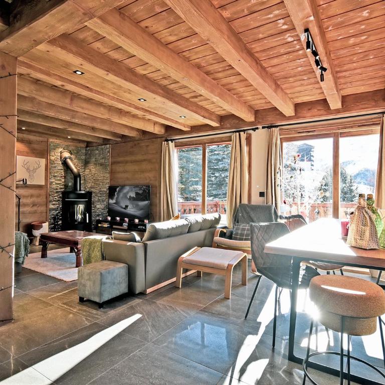 Chalet familial aux Menuires, sauna, parking, proche pistes de ski - FR-1-613B-12 - Chalet - 18