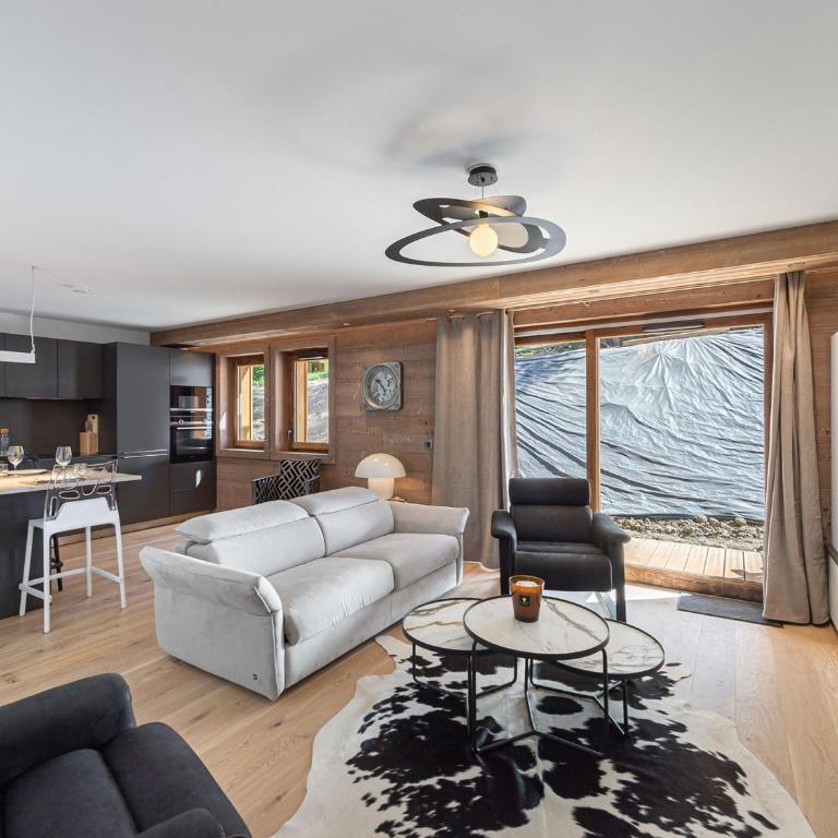 Appartement de Standing à Megève, 5 Min des Pistes, Sauna, Hammam, Parking, Animaux Acceptés - FR-1-569-52 - Appartement - 7