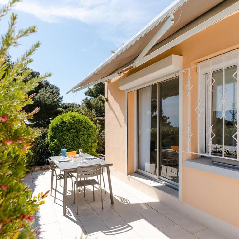 Pavillon lumineux avec terrasse, à 1 km de la plage – 2 pièces, 1 chambre, barbecue, Wi-Fi - FR-1-409A-3 - Villa - 8