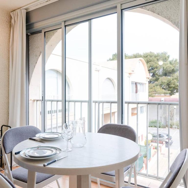 Appartement à Gruissan avec Piscine - 4 Pers. - FR-1-409A-8 - Apartment - 9
