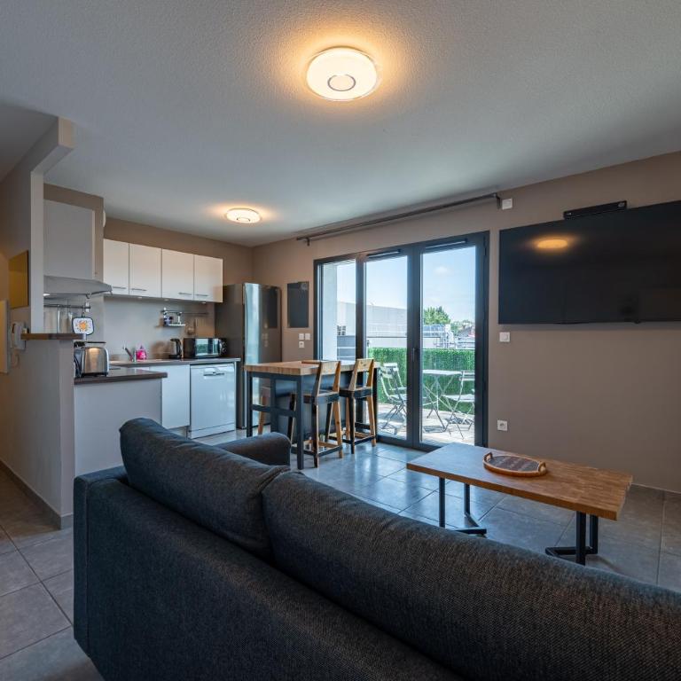 Le Saint Exupéry - T3 Centre Ville Avec Balcon + Parking Gratuit - Apartment mit 2 Schlafzimmern - 2