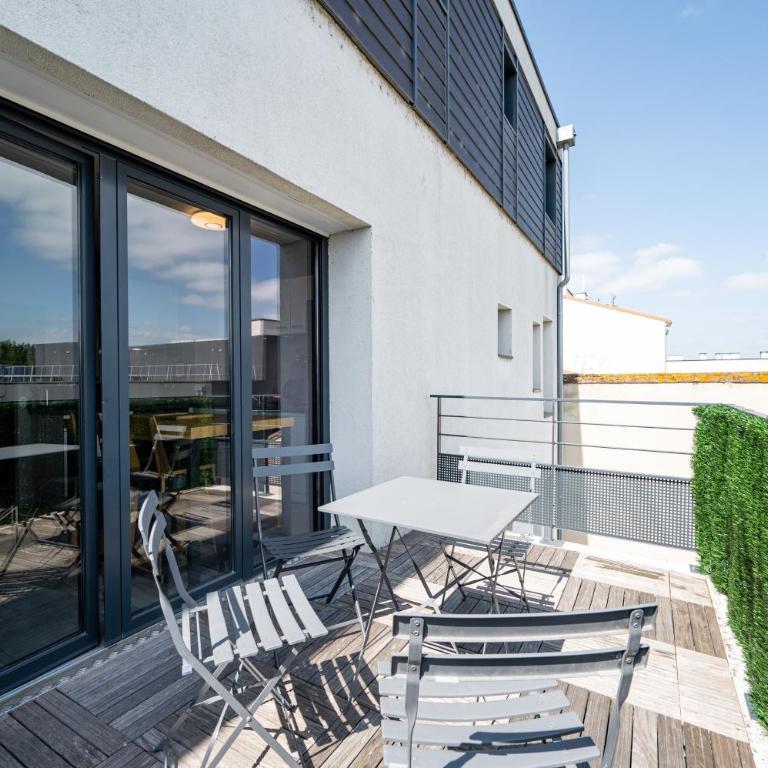 Le Saint Exupéry - T3 Centre Ville Avec Balcon + Parking Gratuit - Apartment mit 2 Schlafzimmern - 16