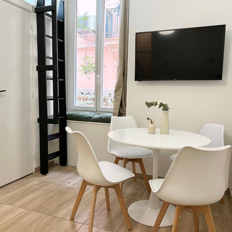 Appartements neuf - Frontière de Monaco - clim - WIFI - Studio avec mezzanine - 7