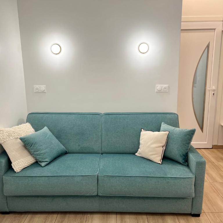 Appartements neuf - Frontière de Monaco - clim - WIFI - Studio avec mezzanine - 14