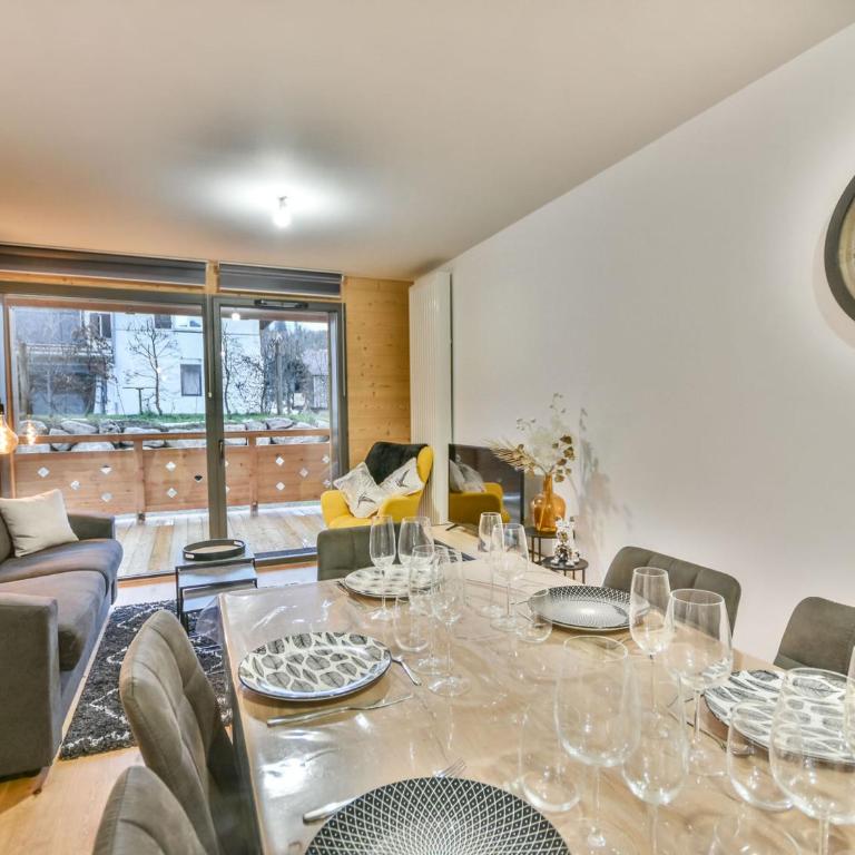 Appartement moderne T3 - Proche pistes et village - 6 pers - Parking - Ski room - Wifi - FR-1-685-65 - Appartamento - 8