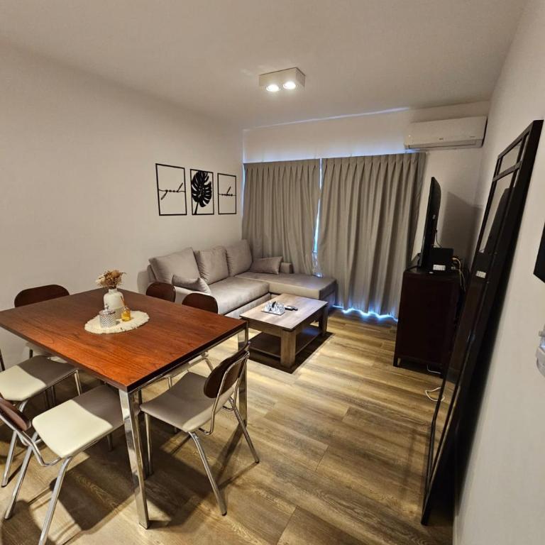 Departamento amoblado con balcón y cochera en la entrada de escobar - Apartamento de 1 dormitorio - 8