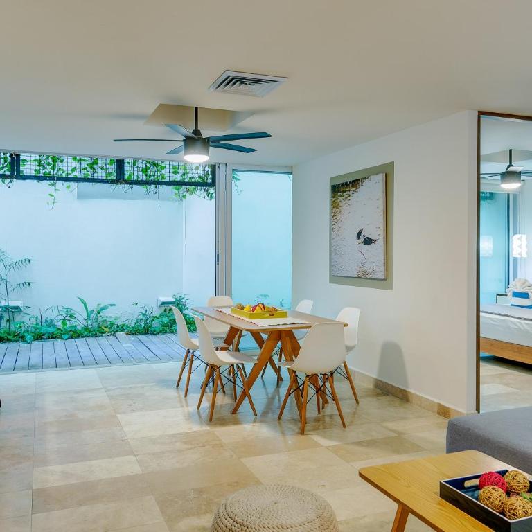 Aptartment with Patio, Rooftop & Pool Close to the Beach - Danzamar 2 - Two-Bedroom Apartment - 6