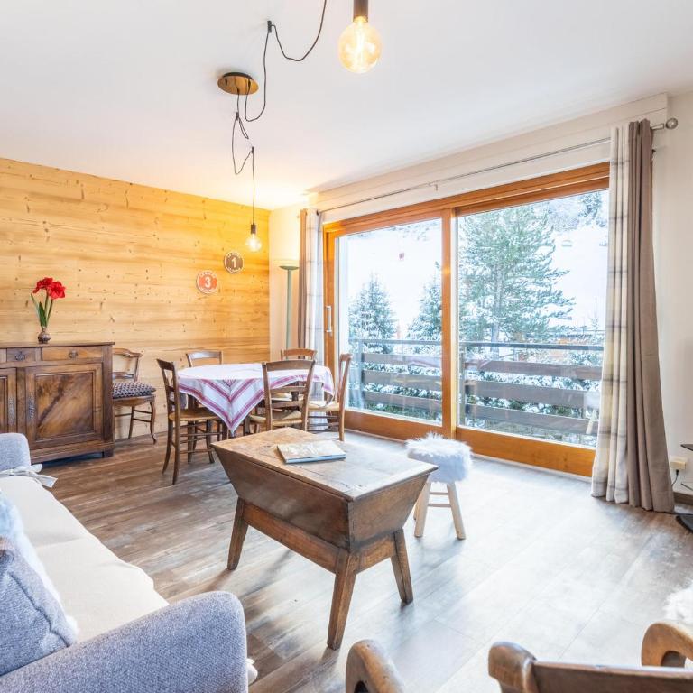 Appartement 3*, 2 chambres, 6 personnes, proche pistes, WIFI - FR-1-304-280 - Appartement - 5