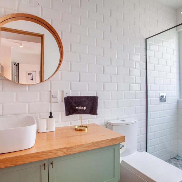 Bright & sweet unit in the heart of Polanco. - Habitación Doble Deluxe con balcón - 10