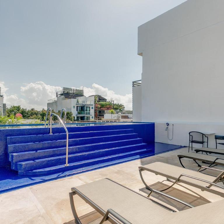 Peaceful Rooftop with Pool Close to the 5th Avenue - Danzamar 8 - Two-Bedroom Apartment - 17