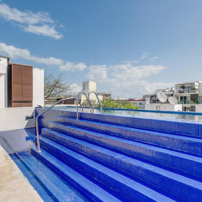 Peaceful Rooftop with Pool Close to the 5th Avenue - Danzamar 8 - Two-Bedroom Apartment - 15