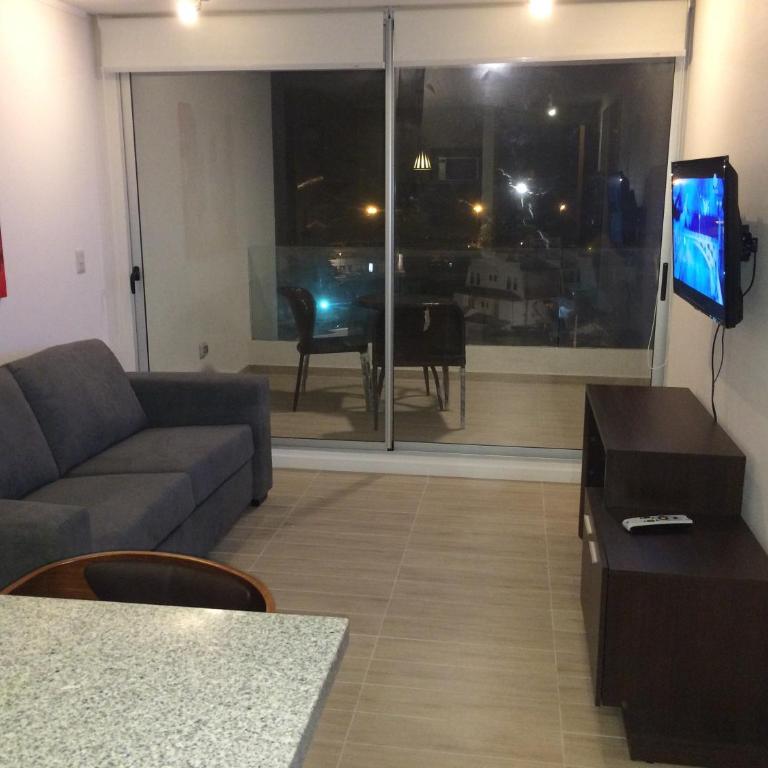 Depto con vista al mar y terraza - One-Bedroom Apartment - 22