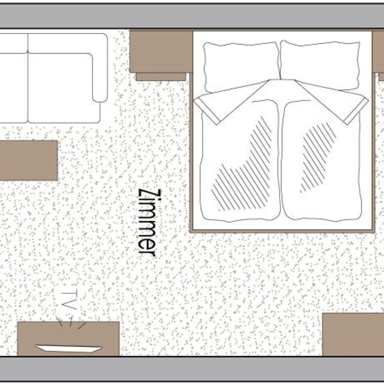 Hotel Panorama - Habitación Doble con balcón - 6