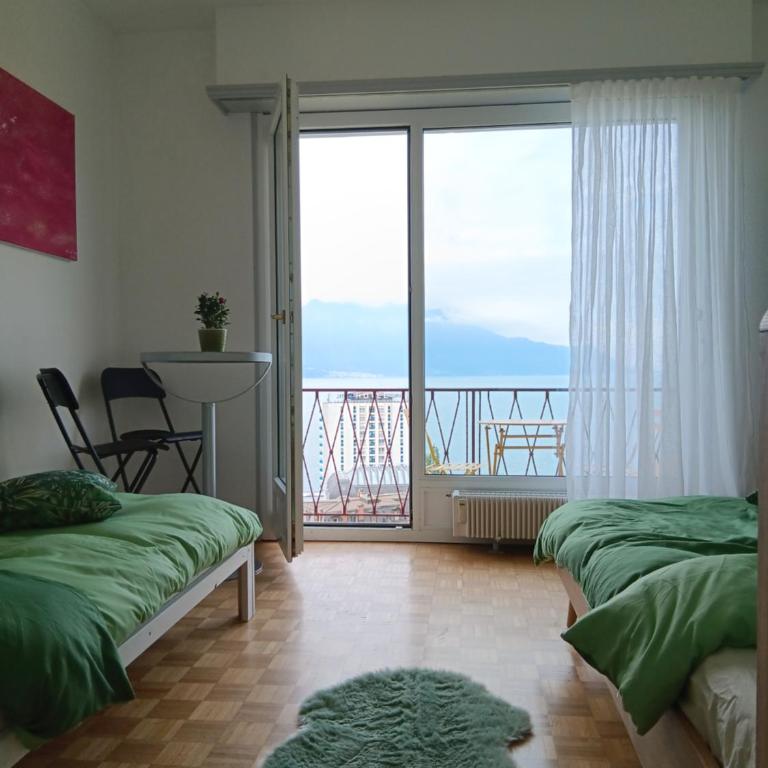 La plus belle vue du lac Léman - Budget Doppelzimmer - 20