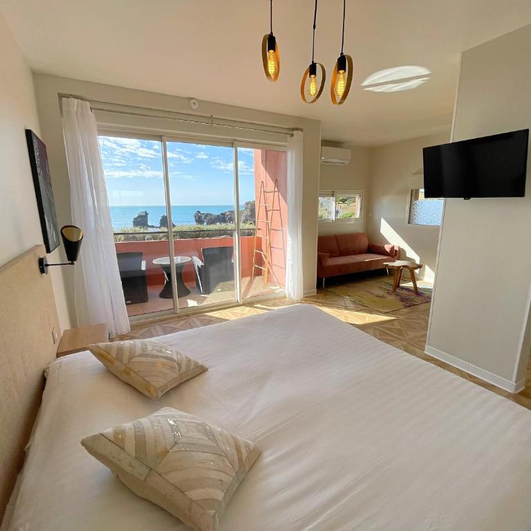 Hôtel La Grande Conque - Suite -Vue sur Mer avec terrasse - 1