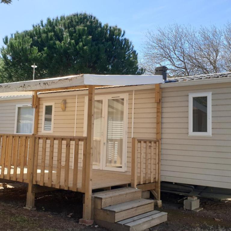 MOBIL HOME n 1 TOUT CONFORT ST CYPRIEN 66 - Casa Móvil - 2