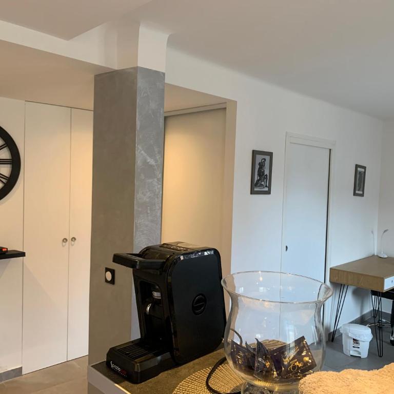 Grand studio très agréable avec bar, cuisine et terrasse - Apartamento de 1 dormitorio - 14
