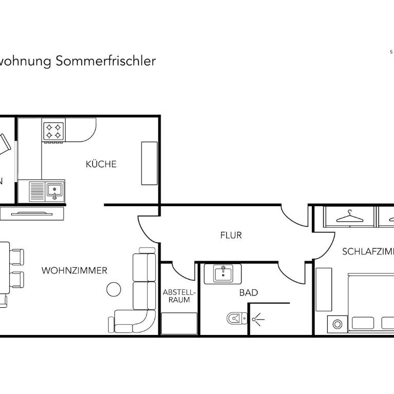 Ferienwohnung Alpentraum - Sommerfrischler - Appartamento con 1 Camera da Letto - 23
