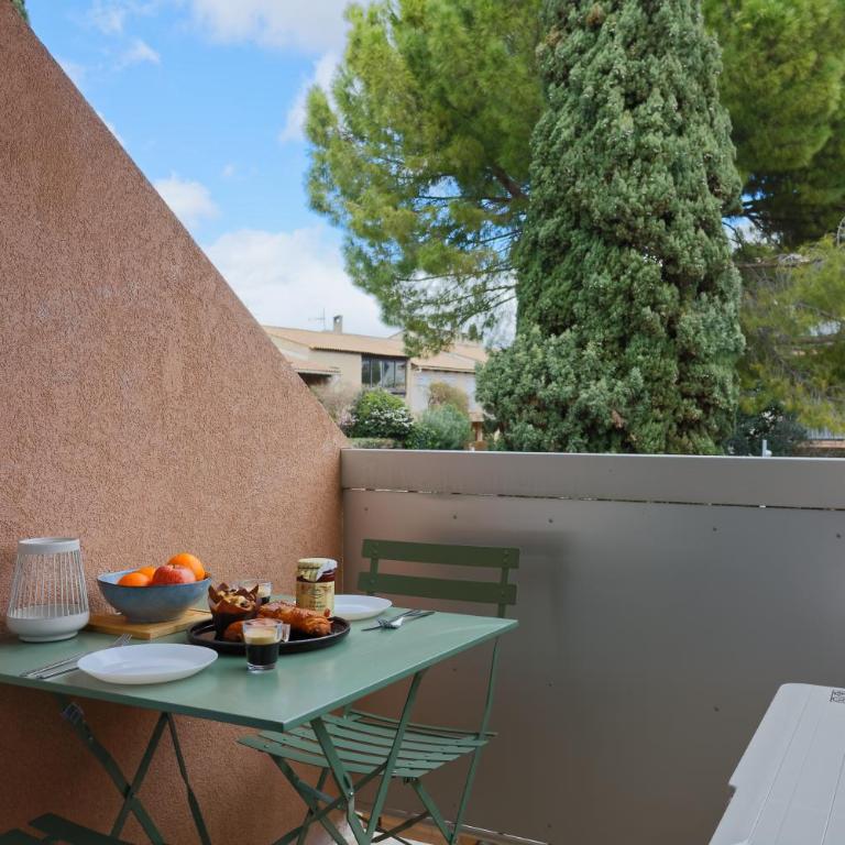 L'écrin, Studio Cosy, MBS, Wifi, Parking, Clim - Appartamento Monolocale - 3