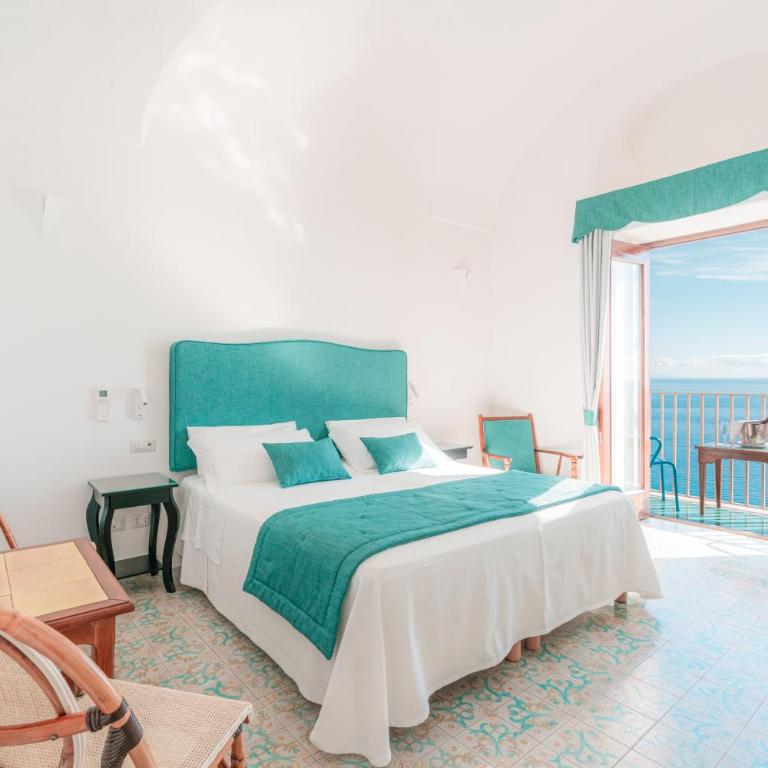 Villa Nettuno - Camera Matrimoniale/Doppia con Letti Singoli con Vista Mare - 7