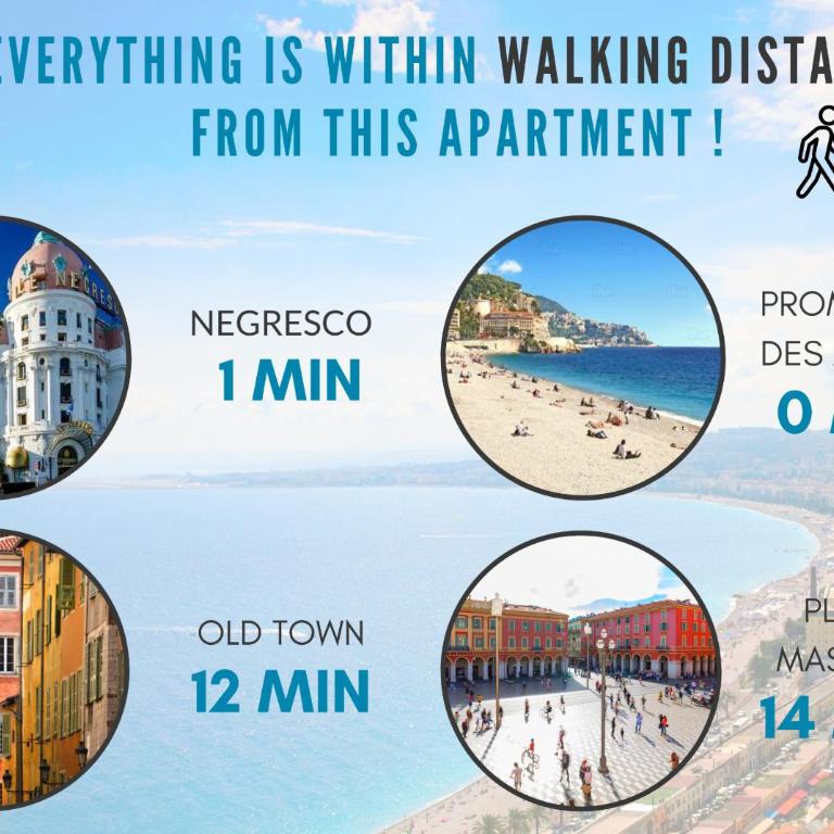 Nestor&Jeeves - BEAUSOLEIL - Central - tres proche mer - Appartement 1 Chambre - 2