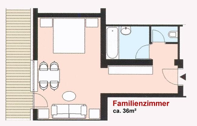 Pension Wendlhof - Familienzimmer - 7