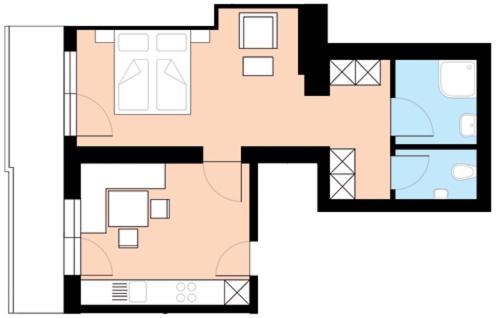 Pension Wendlhof - Apartment mit 1 Schlafzimmer - 4