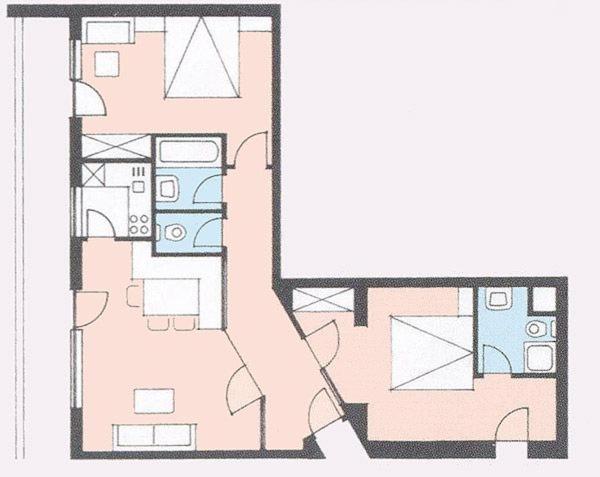 Pension Wendlhof - Apartment mit 2 Schlafzimmern - 7