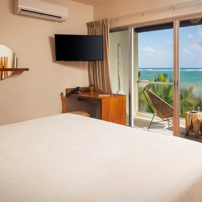 Mereva Tulum - Chambre Lit King-Size - Vue sur Mer - 11