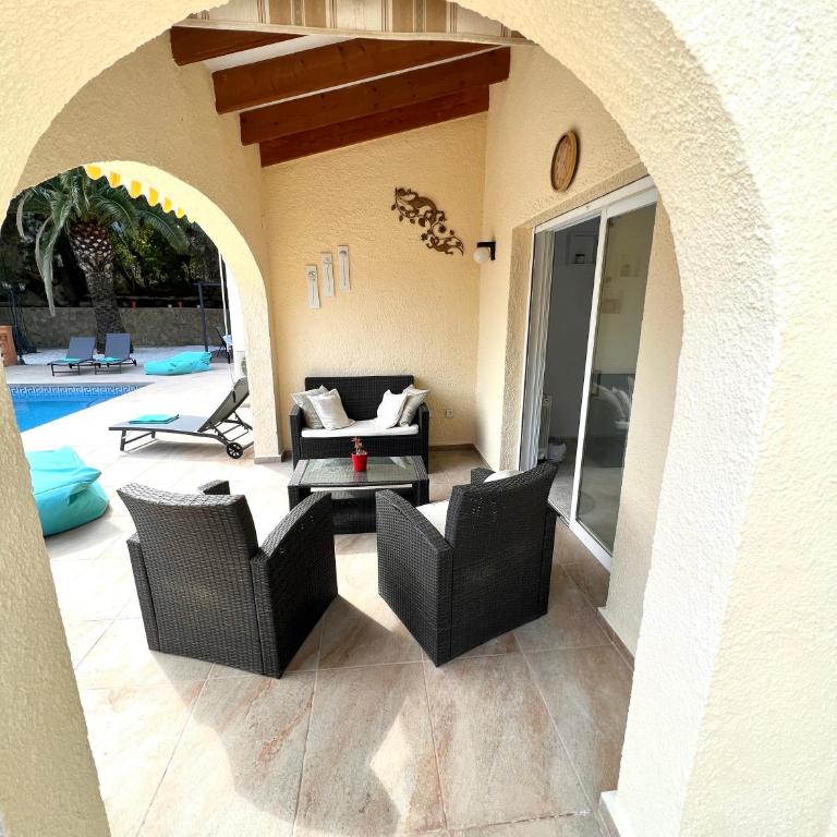 Maravilla Solar Beautiful villa with sea view near to Moraira - Villa de 3 dormitorios - 14