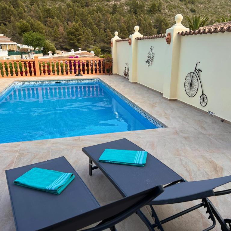 Maravilla Solar Beautiful villa with sea view near to Moraira - Villa de 3 dormitorios - 8