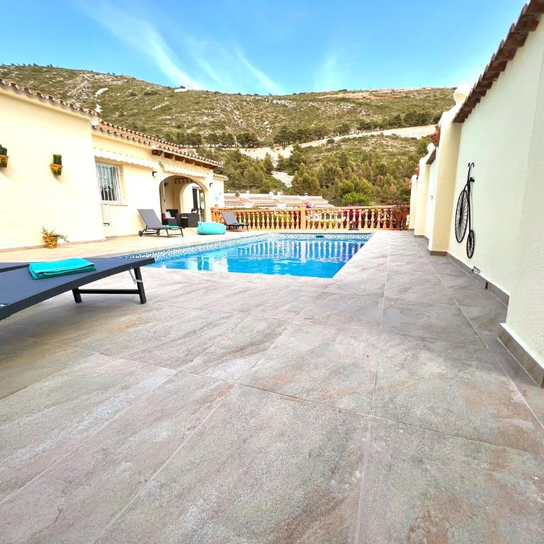 Maravilla Solar Beautiful villa with sea view near to Moraira - Villa de 3 dormitorios - 9