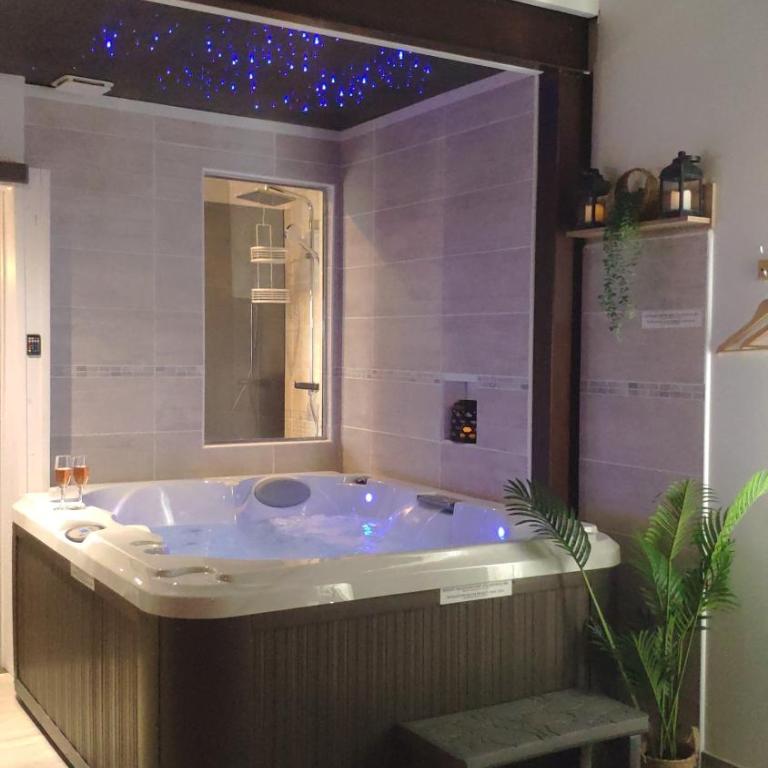 Love room "Nuit Blanche" - spa - Apartment mit 1 Schlafzimmer - 27