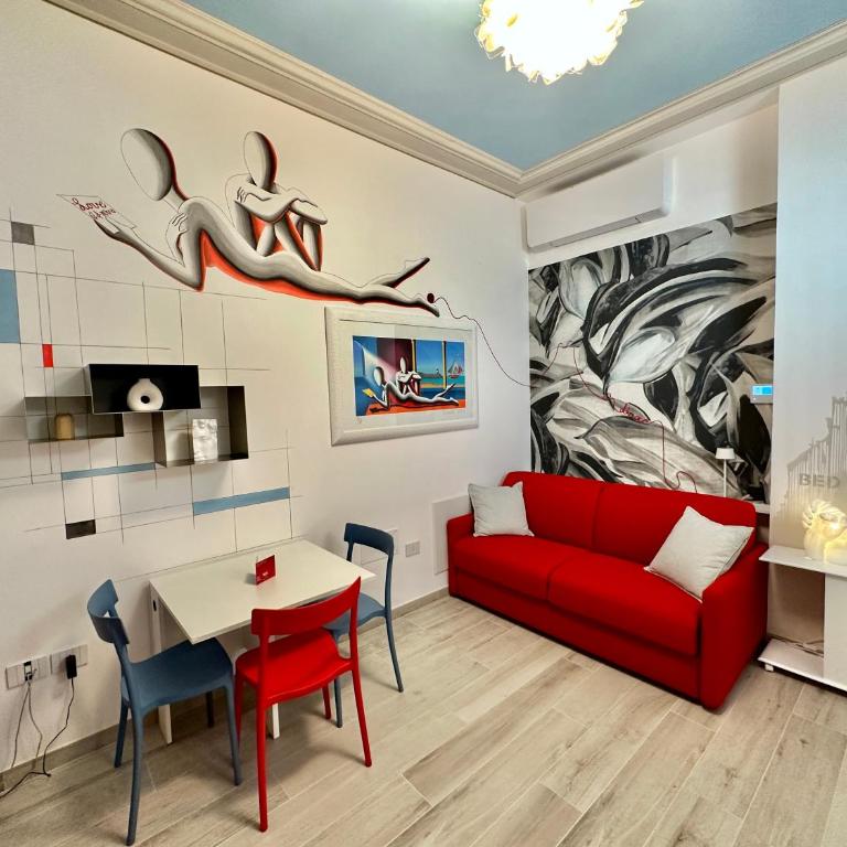 Love Suite Gallery Appartamento con Sauna - Bed Art Relaxing Suite - Appartamento con 1 Camera da Letto - 10