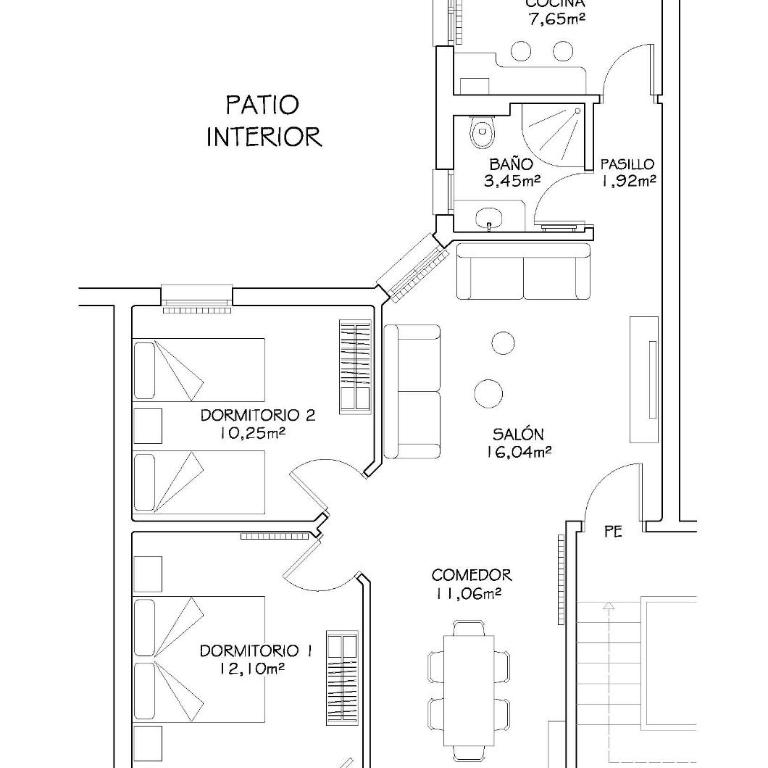 Arco León - Apartamento de 2 dormitorios - 45