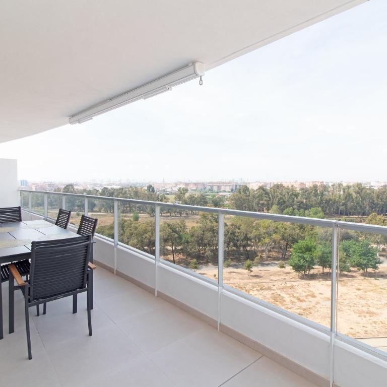 Global Vacacional, Apartamento de 2 habitaciones con gran terraza en Gran Canet - Apartment mit Terrasse - 9