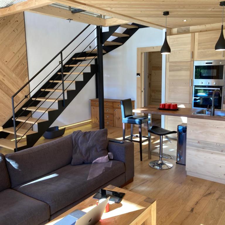 Superbe Chalet Mitoyen à Megève 7 pers Près des Pistes - Chalet 3 Chambres - 11