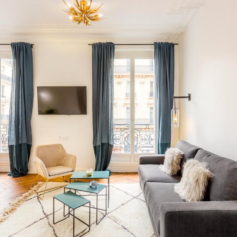 Habitat Parisien - 2BR-2BA - AC - Balcony - Opéra - Apartamento de 2 dormitorios - 3