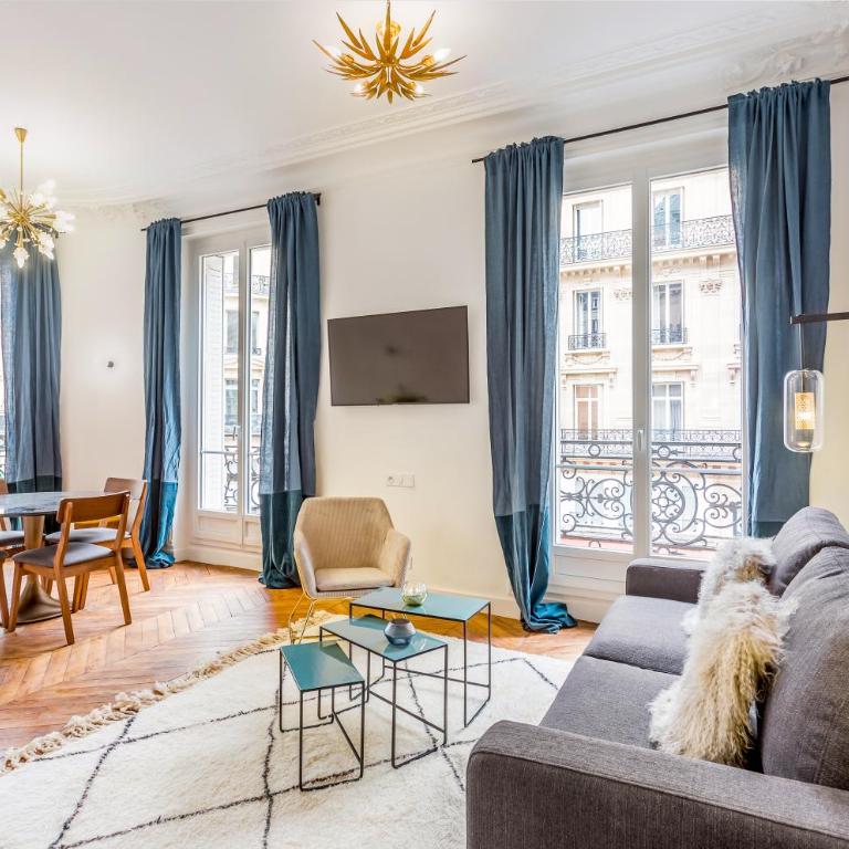 Habitat Parisien - 2BR-2BA - AC - Balcony - Opéra - Apartamento de 2 dormitorios - 2