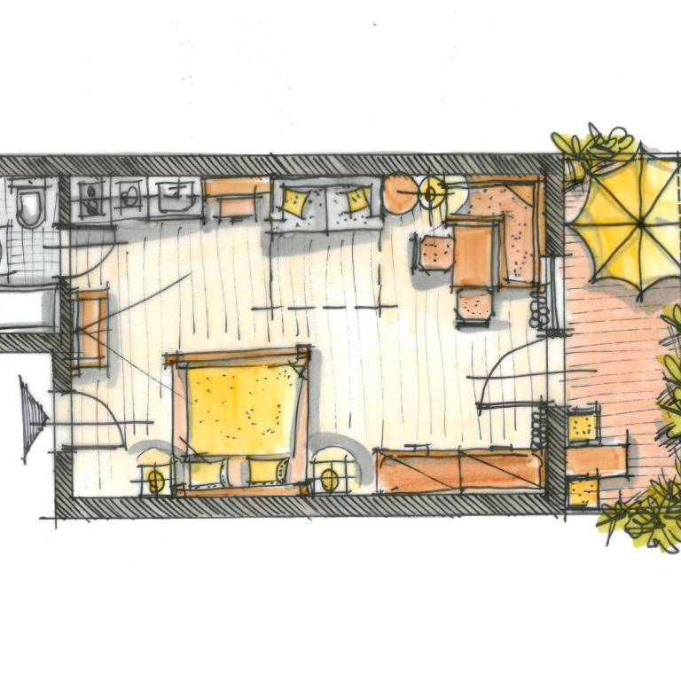 Fiakerhof - Apartamento de 1 dormitorio - 1