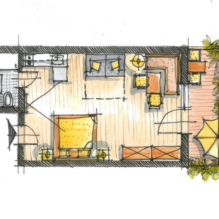 Fiakerhof - Apartamento de 1 dormitorio - 4