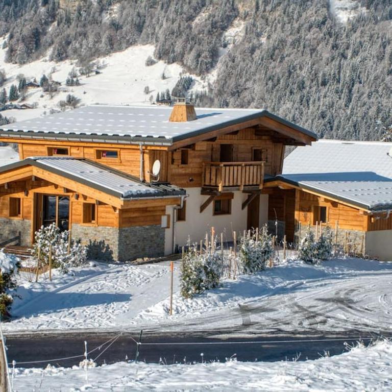chalet l'Orignal 145m2, 10pers, pied de piste,SPA - Haus mit 4 Schlafzimmern - 3
