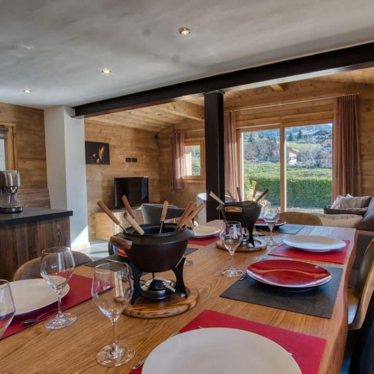 chalet l'Orignal 145m2, 10pers, pied de piste,SPA - Haus mit 4 Schlafzimmern - 7