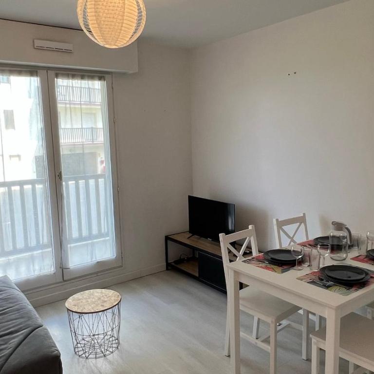 Appartement 2 pièces en rez-de-chaussée dans résidence avec accès direct à la plage - Apartment mit 1 Schlafzimmer - 7