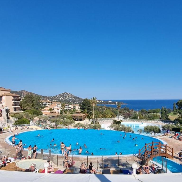 Agay Cap Esterel Village Allée Fleurs - F2 Clim vue golf et mer - Grande terrasse plein sud - Appartement 1 Chambre - 22