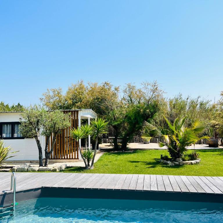 Cabane le Flamant avec jardin, piscine et parking - Appartement 1 Chambre - 14